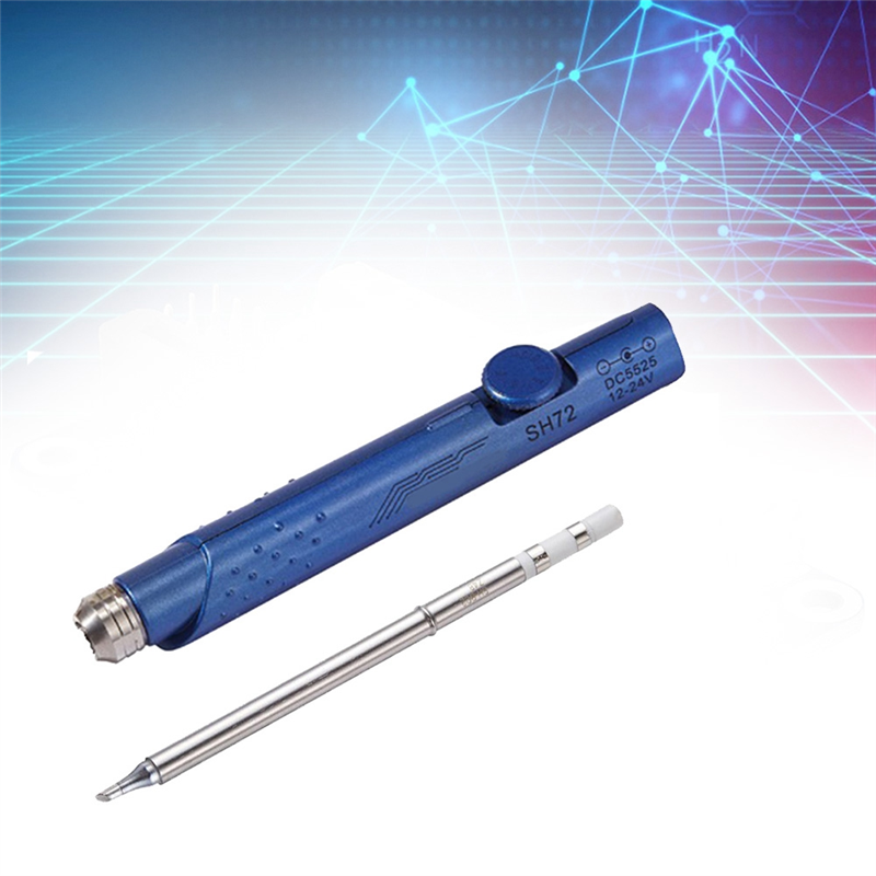 SH72 Soldering Iron 65W 12-24V 220-400℃ Adjustable Temperature SH72-BC2 Welding Tool Not T12 A. 