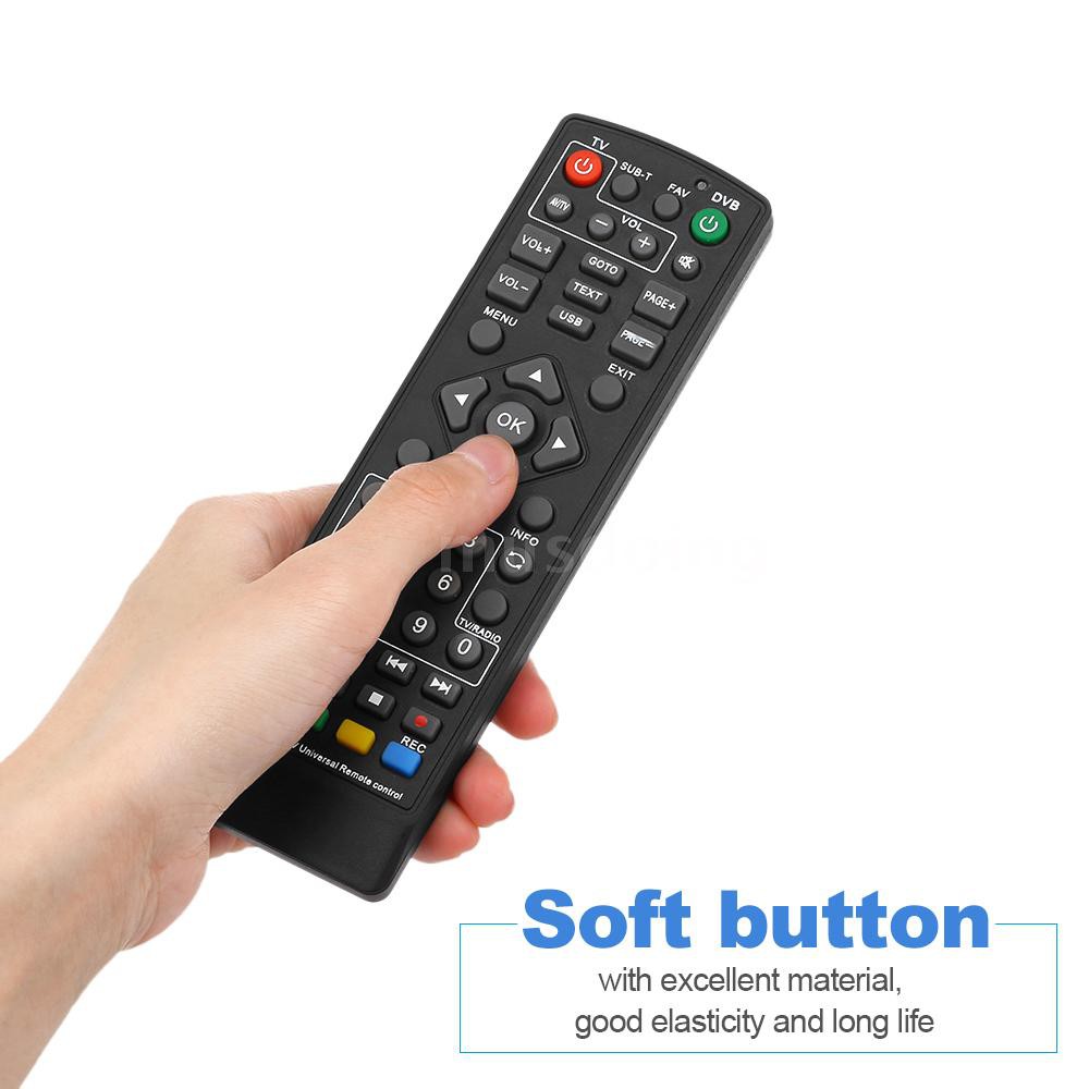 Universal DVB-T2 Set-Top Box Remote Control Wireless Smart Television STB Controller Replacement for. 