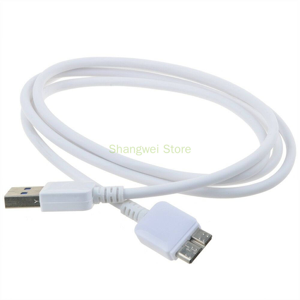 White USB 3.0 Cable for Seagate Backup Plus 4TB Desktop Hard Drive STCA4000100. 