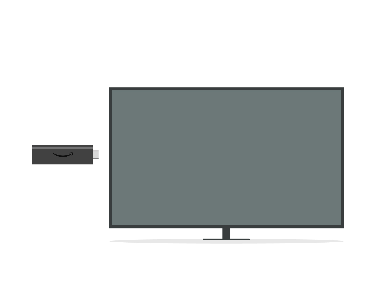1. Plug Fire TV Stick 4K into your HDTV.