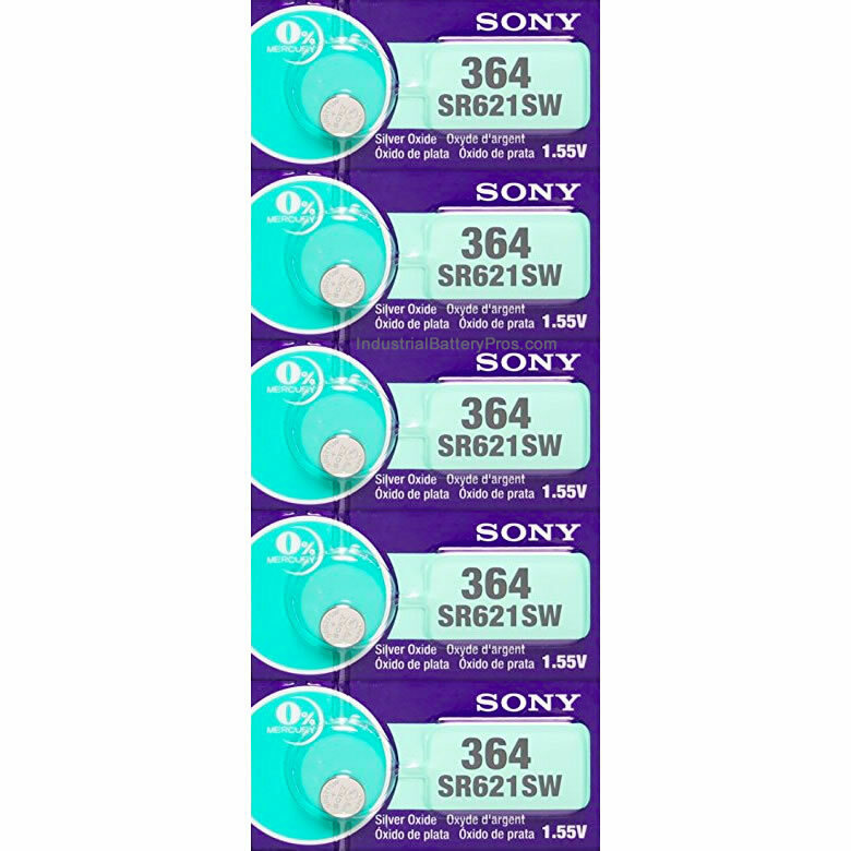 364 L621F 1.55V Battery L621F Watch Battery 364 Battery Button Cell L621F Battery 1.55V L621F Coin Cell Battery For Watch. 