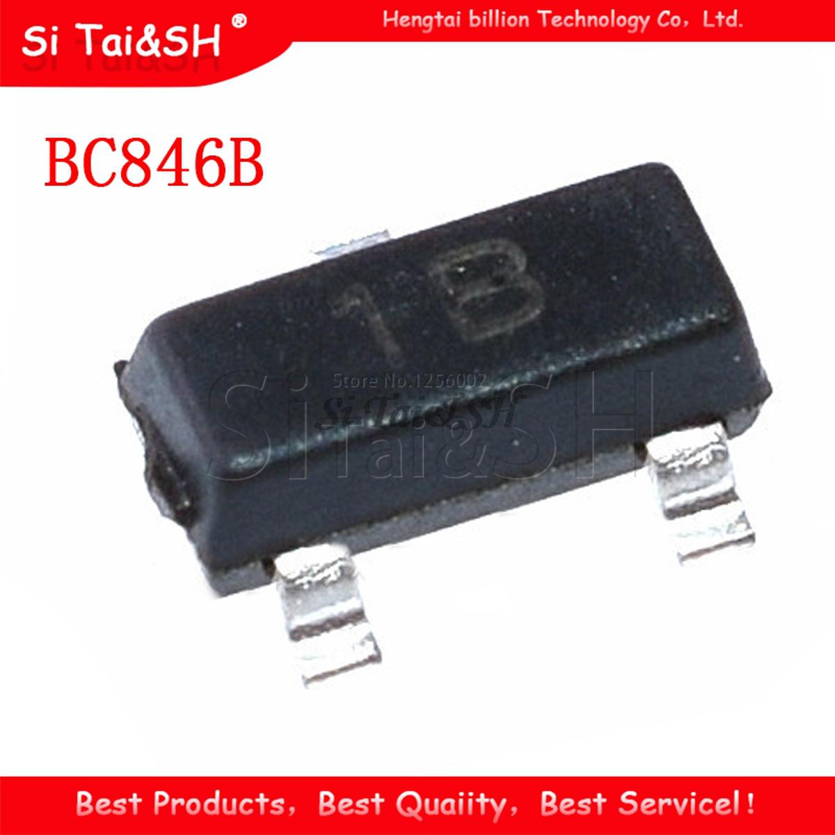 100PCS BC846B SOT23 BC846B SOT 846B SMD SOT-23 1B new transistor