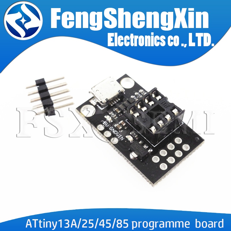 New ATtiny13A/ATtiny25 /ATtiny45/ATtiny85 Pluggable Development ...