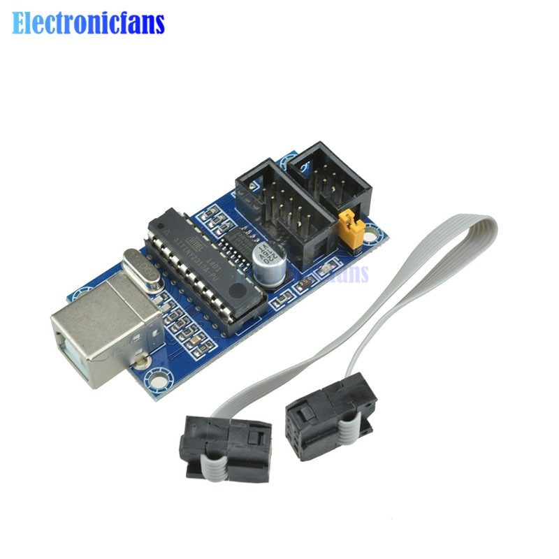 【Mary DAI Store】1Set USBTiny USBtinyISP AVR ISP Programmer Bootloader For Arduino UNO R3 10pin Programming. 