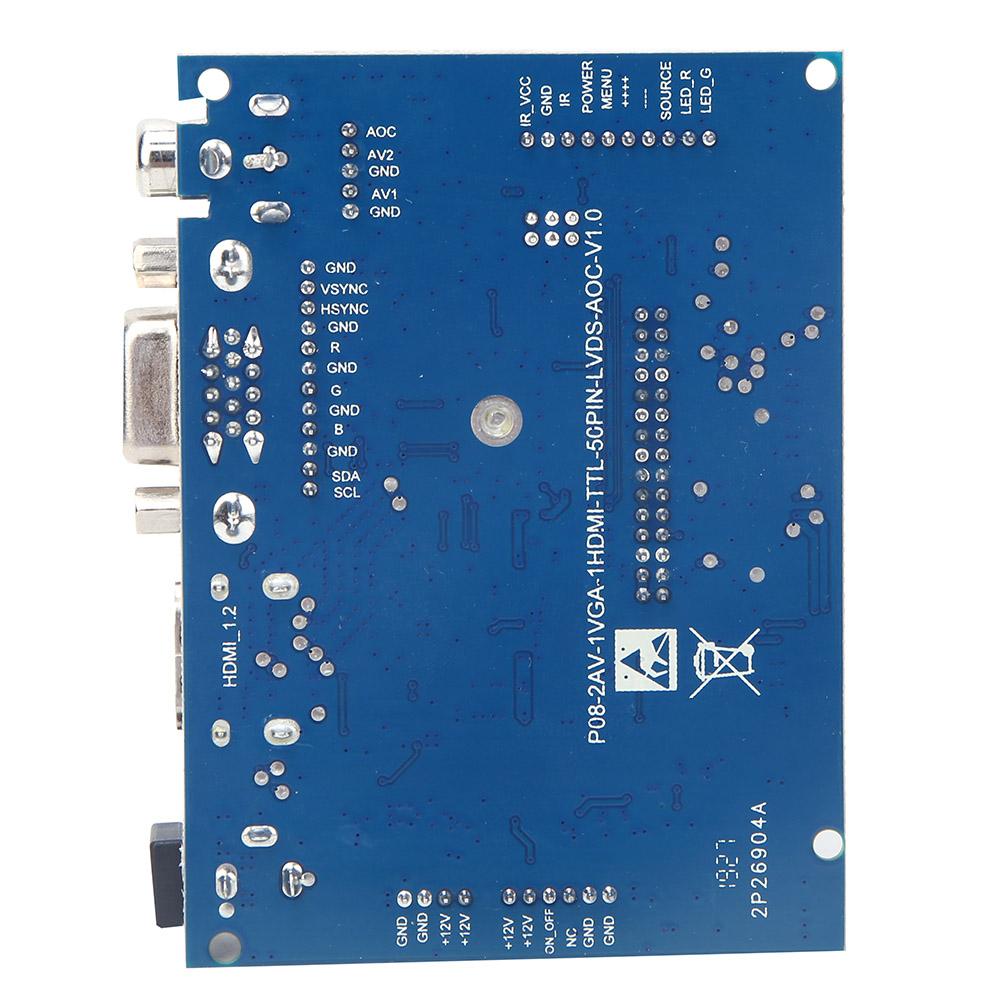 7 inch LCD TFT Display 1024*600 HDMI VGA Monitor Screen Kit for Raspberry Pi 3/2. 