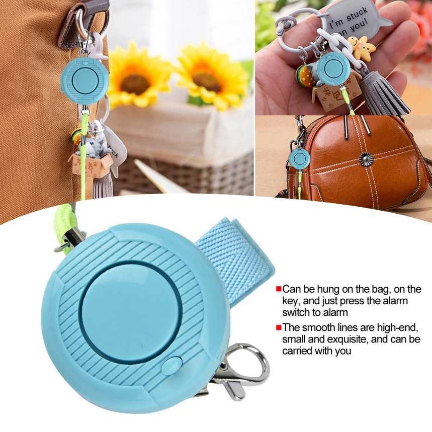 Elderly Children Personal Alarm Keychain 130dB Keyring Emergency Press Alert. 