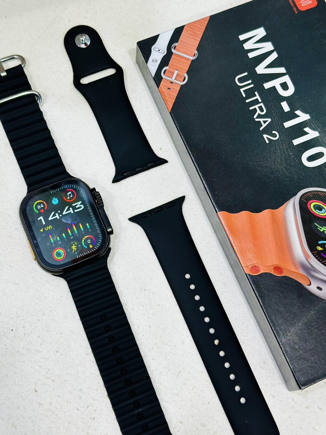 MVP 110 Ultra 2 Smart Watch Double Strap. 