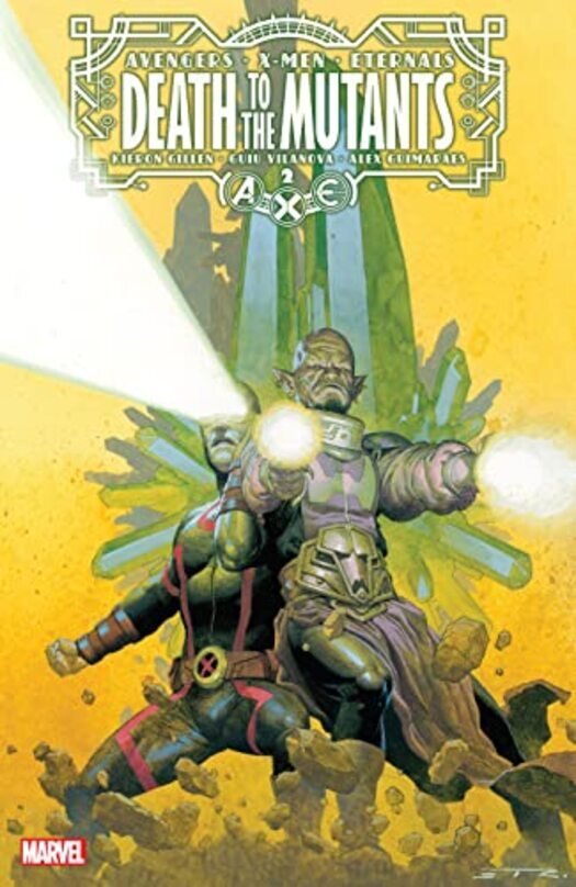 A.X.E.: Death To The Mutants (2022) 1-2-3  (full set 3 books)  premium quality colorfull. 