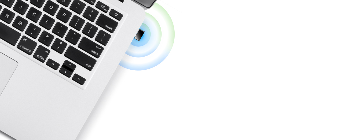 Cudy WU650 650mbps Built-in 2dBi Antenna Wi-Fi Dual Band USB Adapter. 