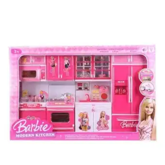 barbie modern kitchen set