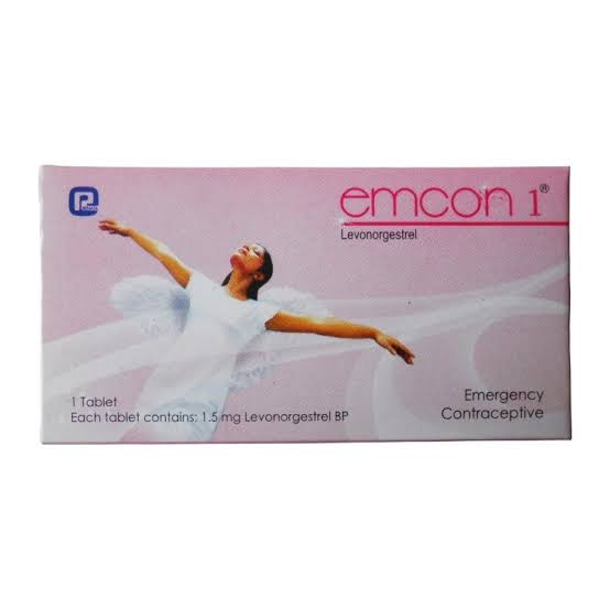 Emcon 1 Tablet [Emergency contraceptive pill] 2 Pcs. 