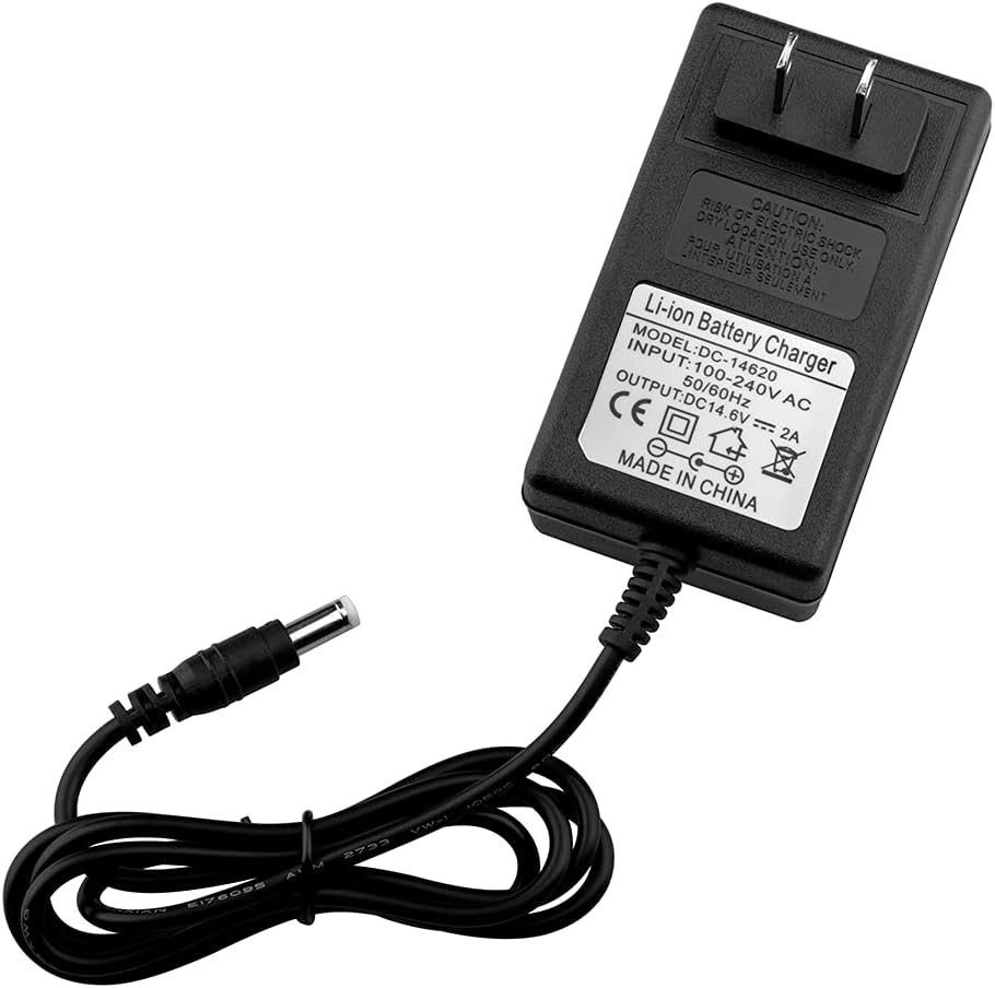 Doublepow  PCB Protected  12V  5600mAh Rechargeable Li-ion 2S3P 6x18650 Lithium Battery Pack with BMS and DC Connector with 12.6V 2A Output 3S Charger Combo. 