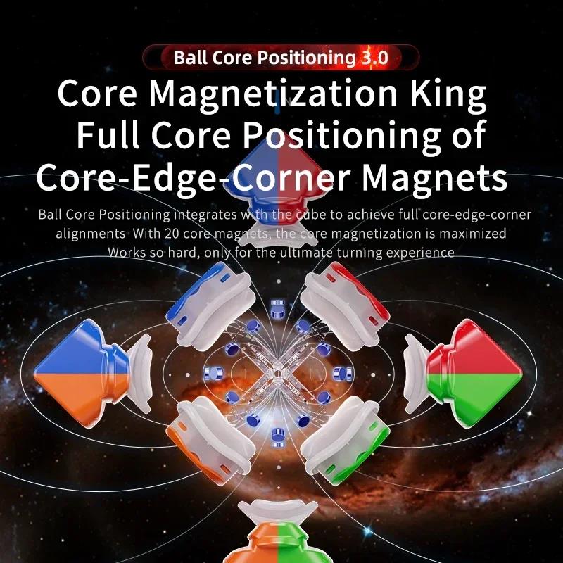 [CubeQuest]MoYu WeiLong WRM V10 3x3x3 2024 20M Ball Core MagLev Magic Cloth Version Maglev Cube PUZZLE TOYS. 