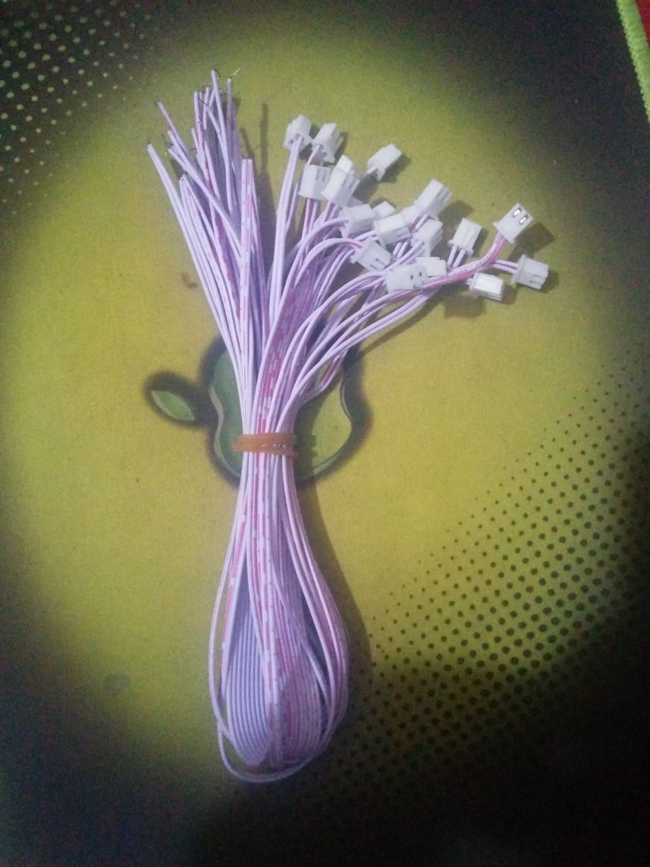 3Pcs- 2Pin F-O Female To Open 2 Pin 2.54mm Pitch JST XH Connector 27cm Wire With Cables For Electronics Engineering Projects Audio Video Sound Cables DIY. 