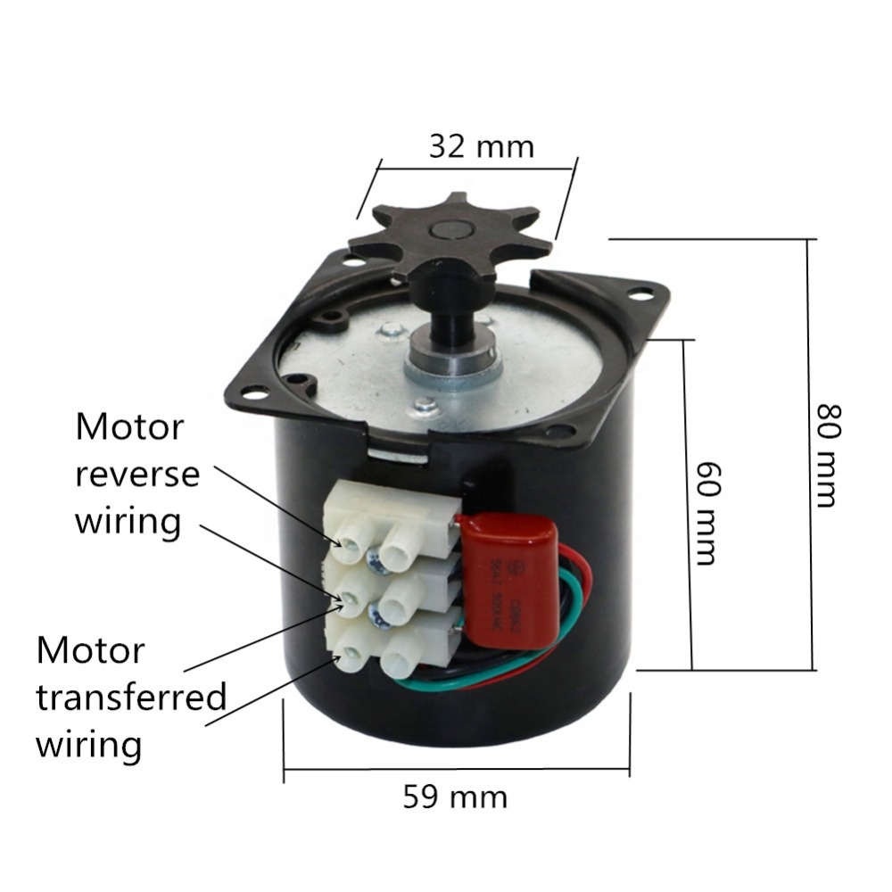 Turning motor 14 watt  Egg Turning motor for Egg incubator. 