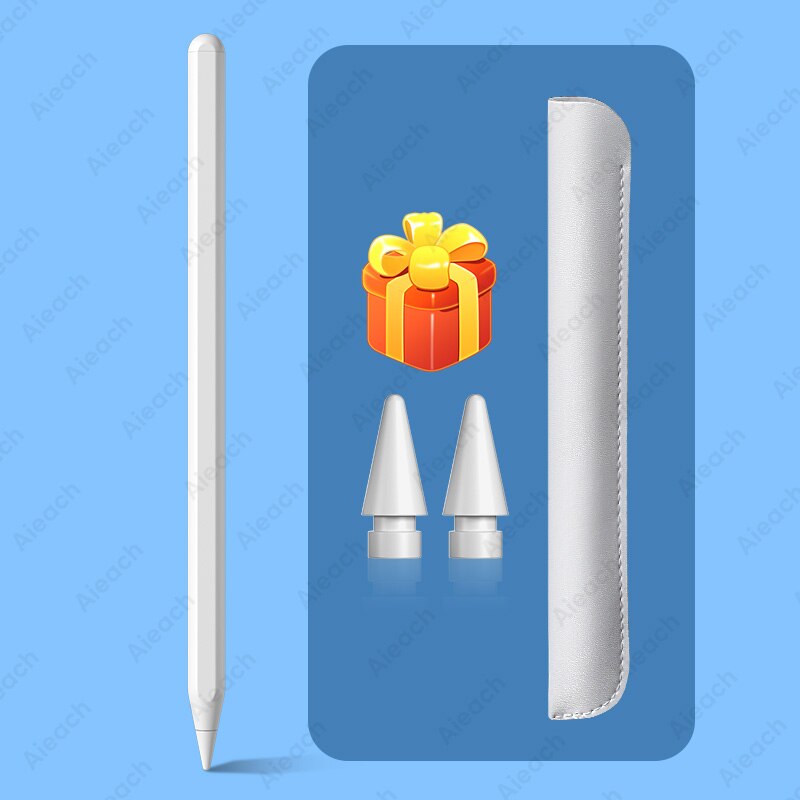 AIEACH For Apple Pencil 2 1 Wireless Charging Stylus For iPad Pencil Palm Rejection Tilt Pen For iPad Air 4 5 Pro 11 12.9 Mini 6. 