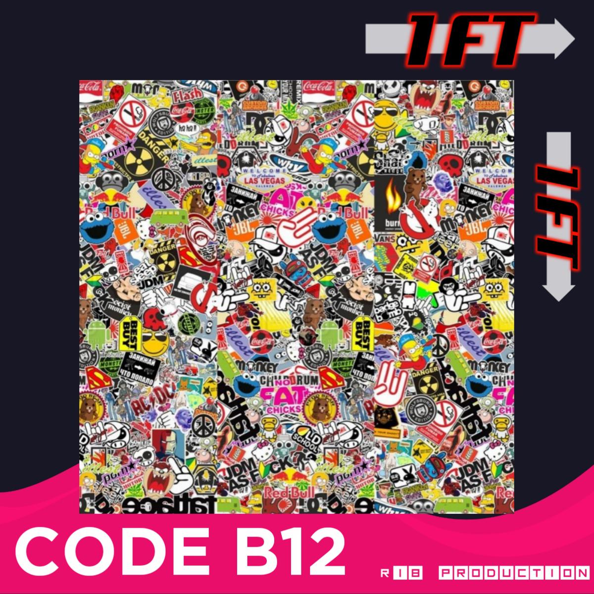 Cycle sticker full waterproof 1 feet | Daraz.com.bd