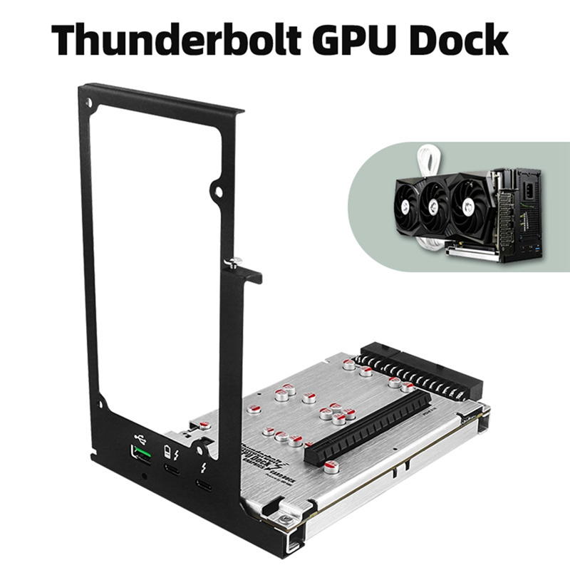 TH3P4G3 85W PD Charging for GPU Dock for Laptop Notebook to External Graphic Card 40Gbps for Easy to Use. 