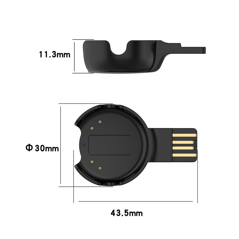 Charger USB 2.0 Built-in Upgraded Magnetic Charging Station Cradle Fast For Polar Verity Sense Optical Heart Rate Sensor. 