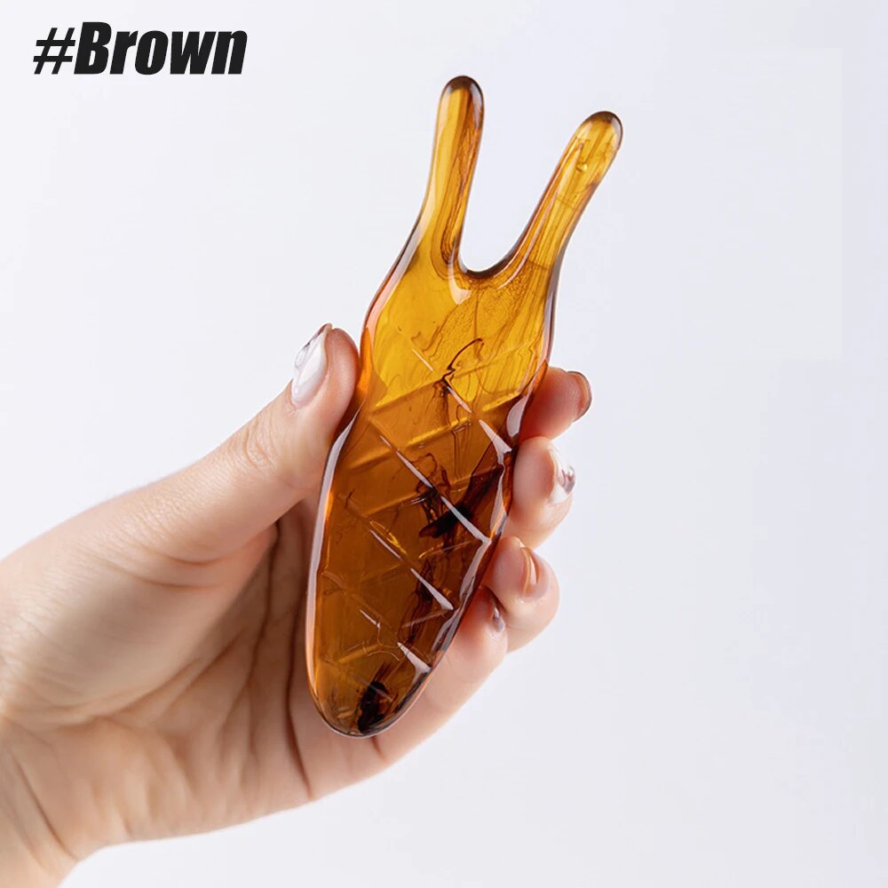 Gua Sha Facial Tools, Guasha Tool for Face, Massage Tool for Nose, Face and Body, Relieve Rhinitis, Tensions Reduce Puffiness. 