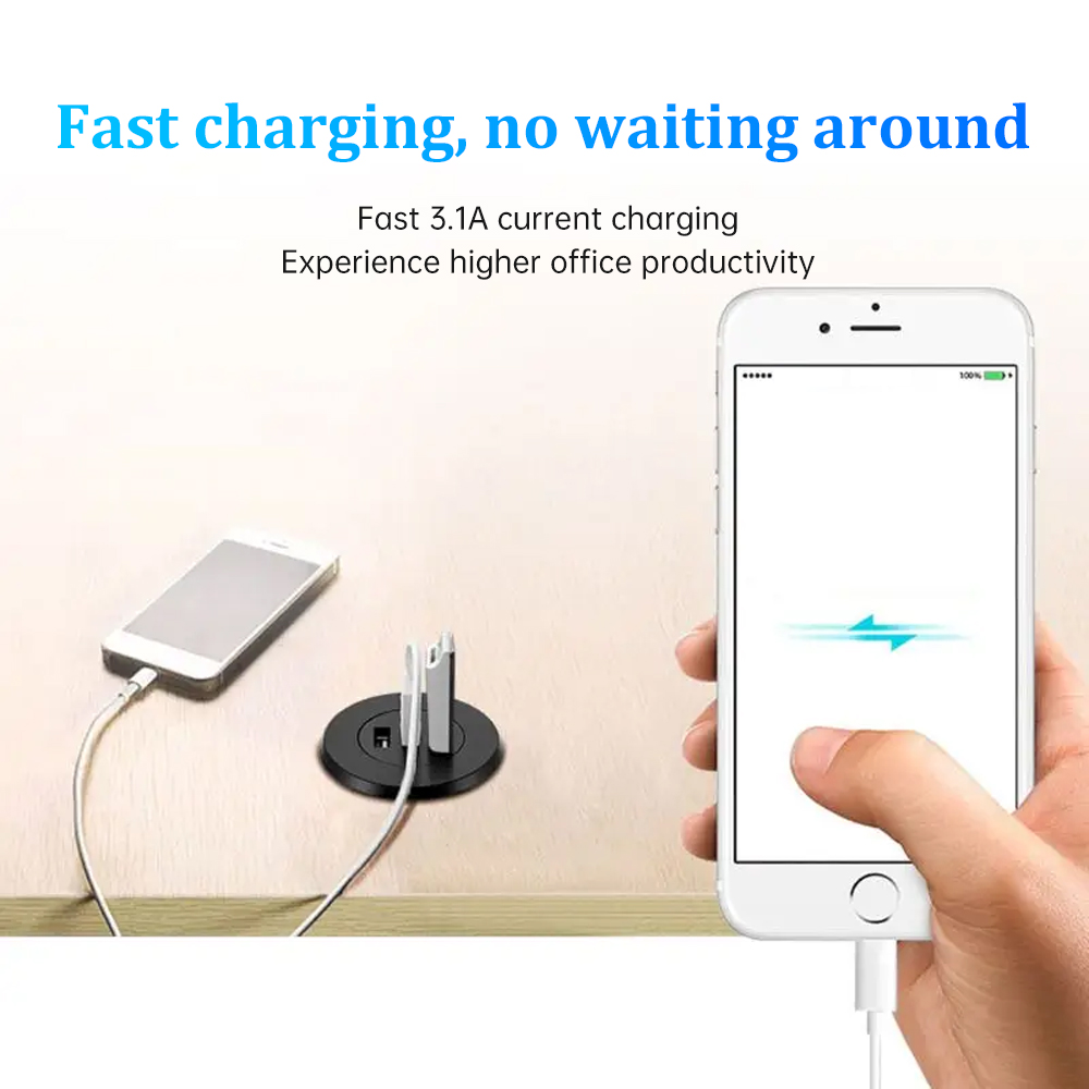3 port USB 2.0 Hub masaüstü gömülü USB şarj aleti 3 In 1 Splitter dizüstü PC için veri iletimi cep telefonu hızlı şarj. 