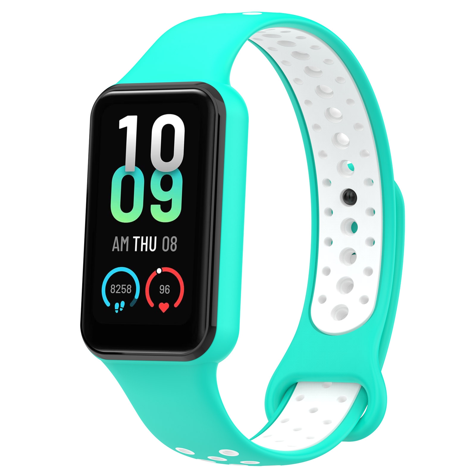 For Redmi Band 2 Loop Two-Color Breathable Silicone Watch Band. 