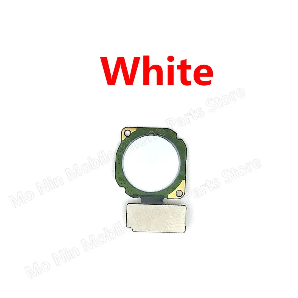 For Huawei P Smart 2019 Touch ID Fingerprint Sensor Scanner Connector Home Return Button Key Flex Cable. 