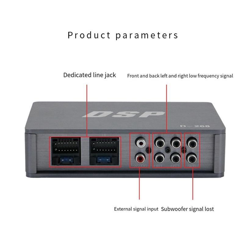 4-Channel 90W High Power Car Bluetooth Audio Power Amplifier Fit For Car Audio Modification. 