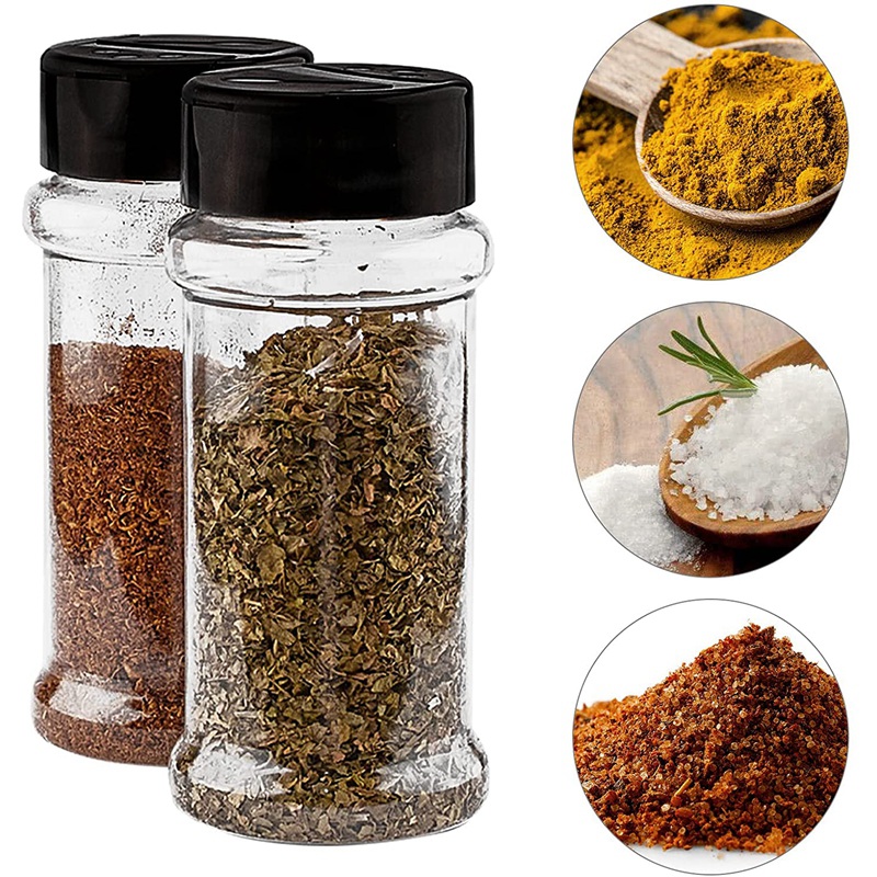 8Oz Spice Jar with Shaker Lids,Empty Spice Jars Bottles Seasoning Containers for Storing Spice,Herbs,Seasoning Powders. 