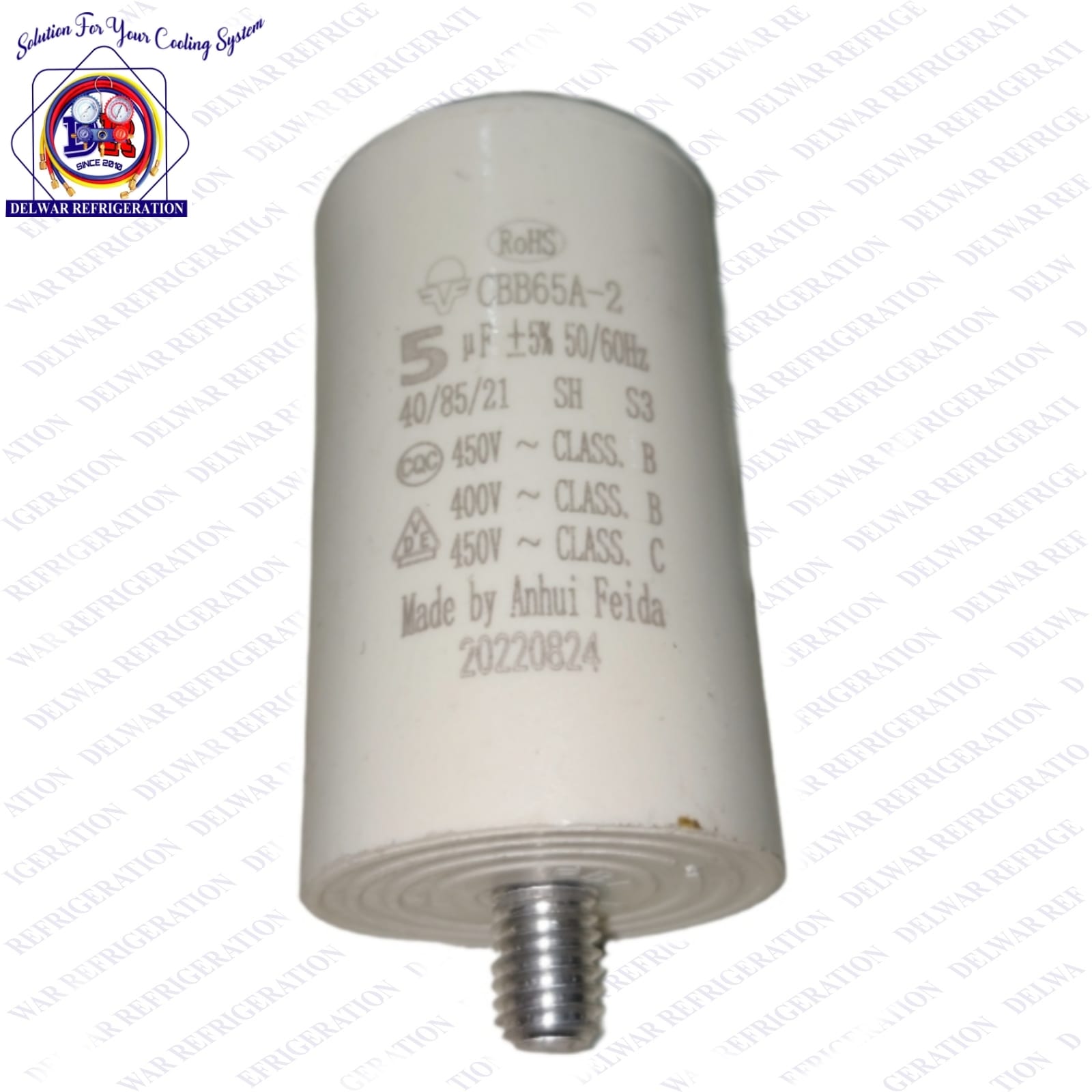 Refrigerator Compressor Capacitor 5uf walton. 