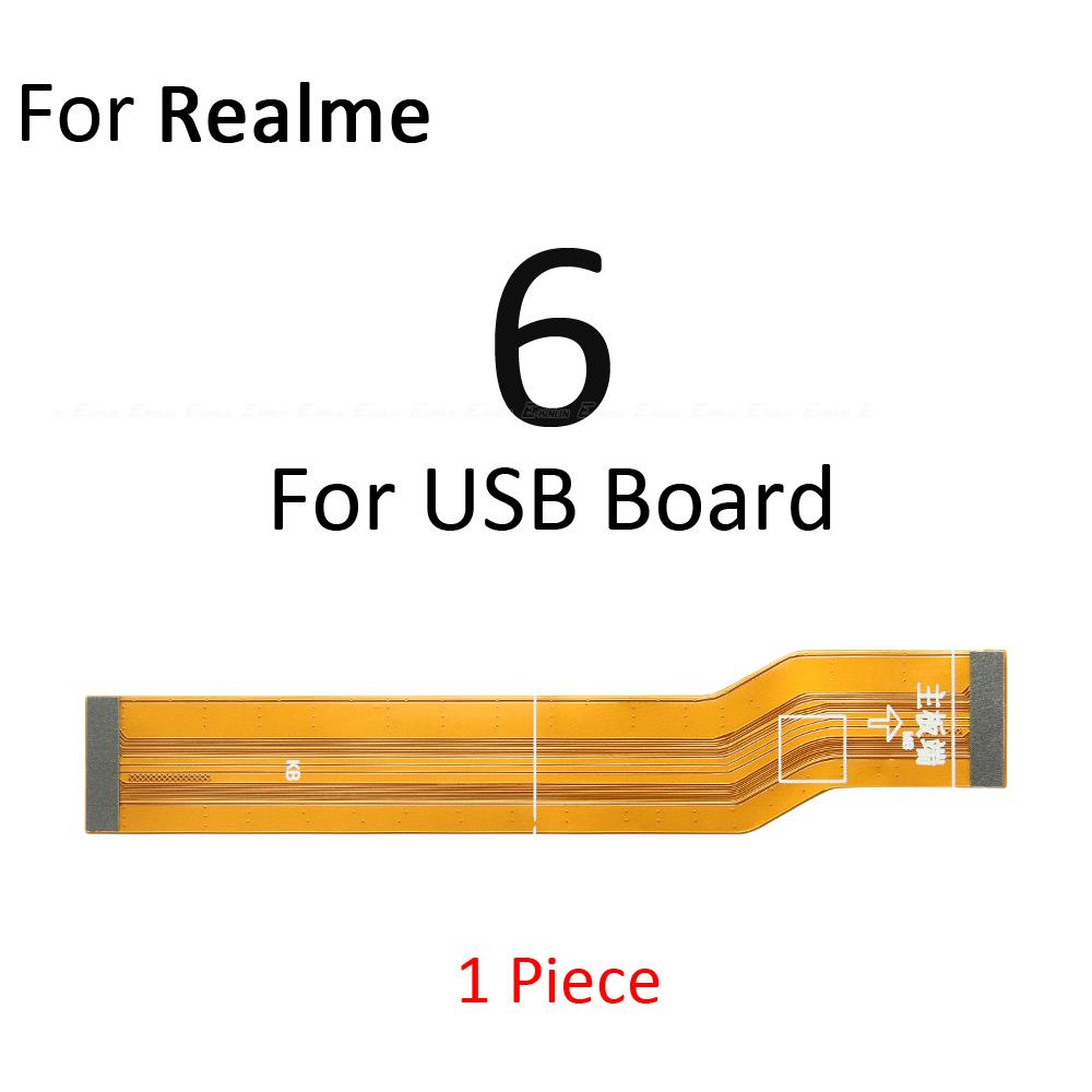 Main Motherboard LCD Display Connector Flex Cable Parts For OPPO Realme 2 3 3i 5 5i 5s 6 6i 6S 7i 7 Pro 4G 5G. 