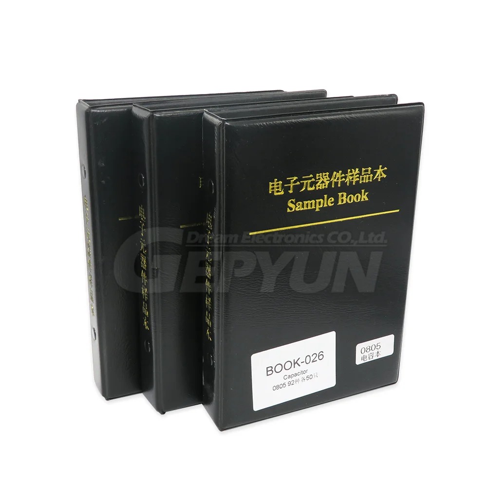 Resistor Kit Smd Book 0603/0805/0402/1206/0201 Resistor sample book 1% SMT 170/177 Values 25/50 pcs 0R-10M Smd Sample Book. 