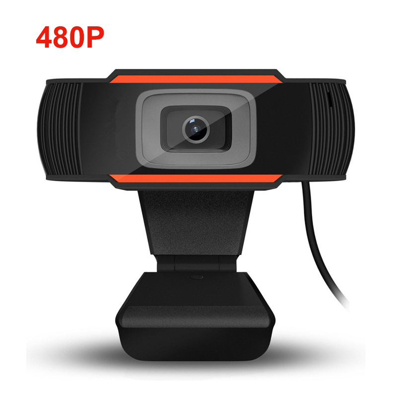 1080P 720p 480p HD Webcam with Mic Rotatable PC Desktop Web Camera Cam Mini Computer WebCamera Cam Video Recording Work. 