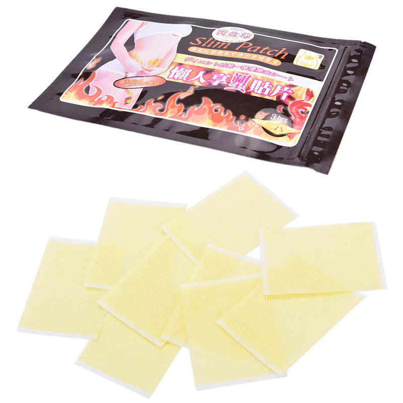 10 Pcs Slimming Patch Slim Navel Stick Slimming Diet Products Weight Loss Burning Fat Slimming Cream Body Slim Patches. 