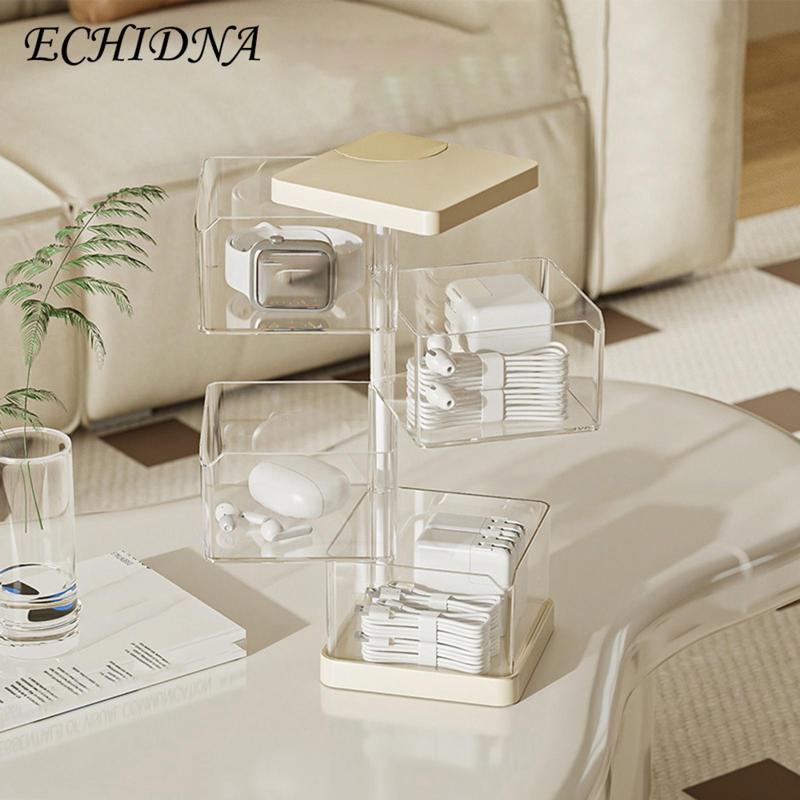 Transparent Stackable Storage Bin U-shaped Rotatable Cosmetic Storage Box Multi-layer Organizer for Beauty Products Breathable Moisture-proof Buyers' Choice Transparent Storage Box. 