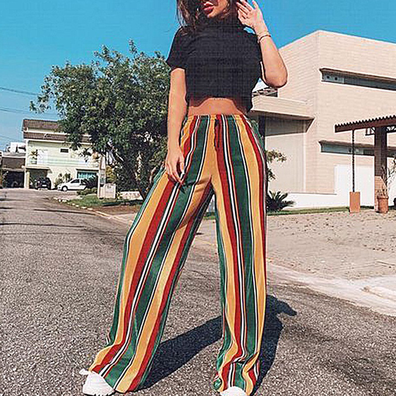 Fashion Loose Casual Wide Leg Pants 