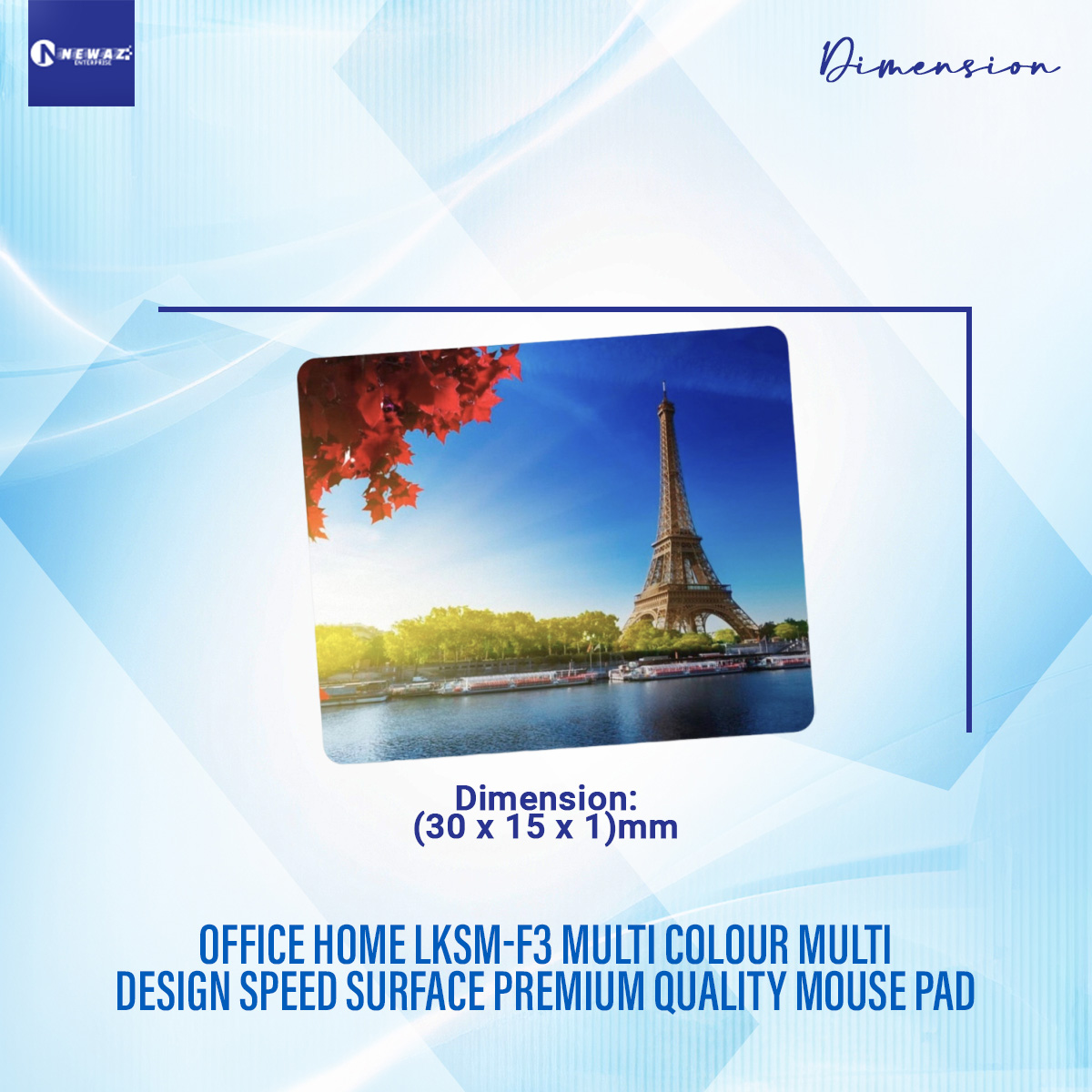 OFFICE HOME LKSM-F3 Multi Colour Multi Design Speed Surface Premium Quality Mouse Pad For Office Home Random Process.. 