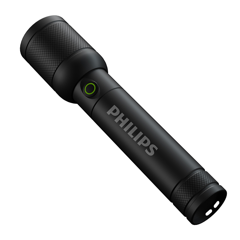 Philips SFL6168 Zoom Flash-light torch light with USB Charging 18650 Portable Flash-lights Rechargeable Lamp for Camping. 