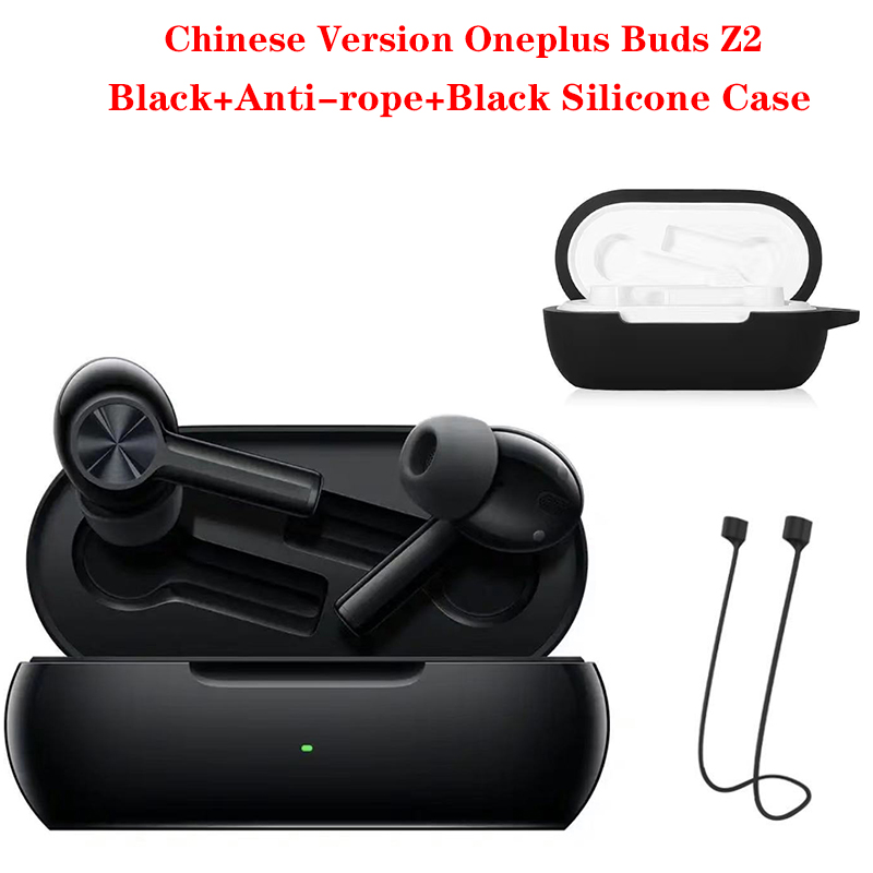 Original Official New OnePlus Buds Z2 Wireless Bluetooth 5.2 Earphones AAC SBC 40db IP55 Waterproof Active Noise Cancellation. 