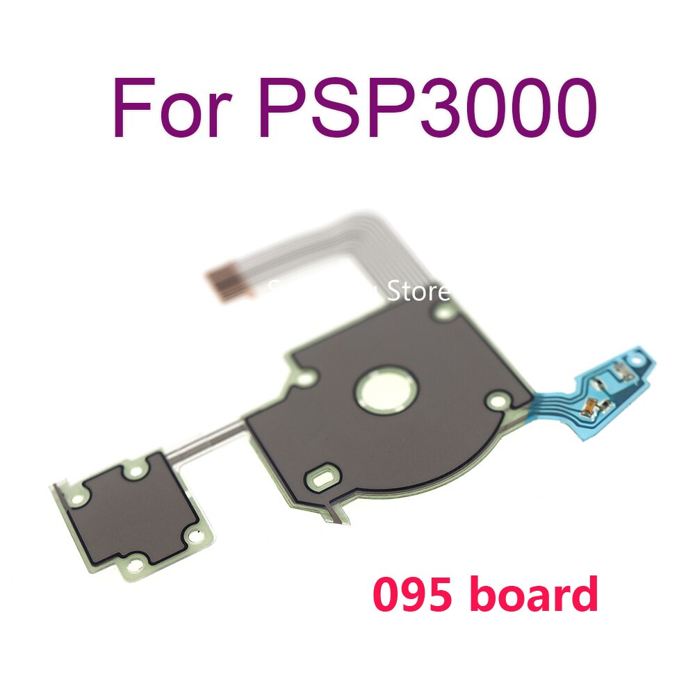 New D-Pad Left Ribbon Keyboard Button Flex Cable Set with rubber for PSP3000 PSP 3000 095. 