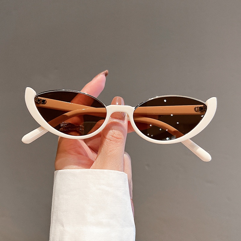 (New)Vintage mall Fahion Eye unglae/ Women Trendy Half-frame un Glae/ Punk Hade Eyewear Motorcycle Cyclingunglae