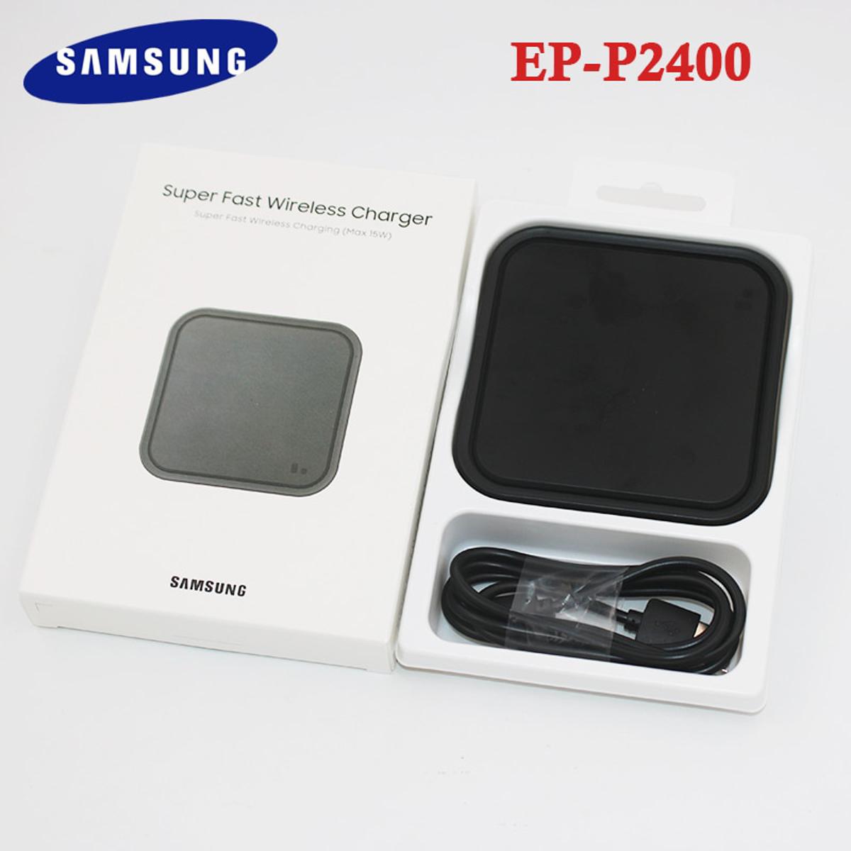 Samsung S22 S21 S20 Ultra Wireless Charger 15W Fast Charging Qi Pad EP-P2400 For Galaxy S10 S9 S8 Note10 Plus Z Flip Fold 4 3 2. 