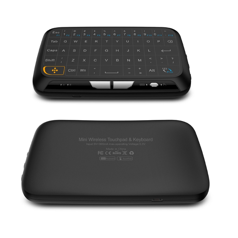 2.4GHz Mini Wireless Keyboard with Touchpad Qwerty Keyboard Portable for Laptop/PC/Tablets/for Windows DropShipping