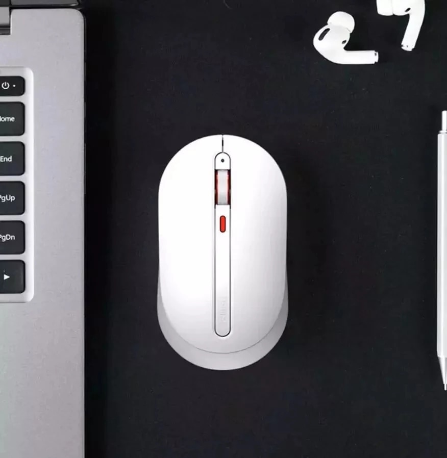 Xiaomi Youpin Miiiw Wireless Mute Mouse 800/1200/1600DPI Multi-Speed DPI Mute Button 2.4Ghz Wireless Receiver Silent Mouse. 