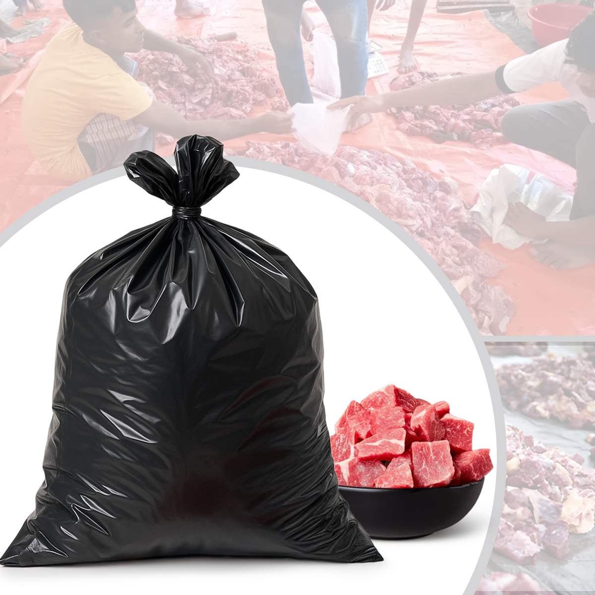 High Quality - Roll 50 pc 35 liter garbage bag - Easy to Use And Maintain - Refine and Excellent - Reliable and Durable