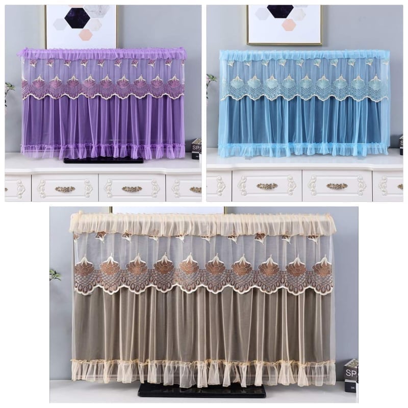 New Lace 52 Inches Television Cover LCD TV dust cover