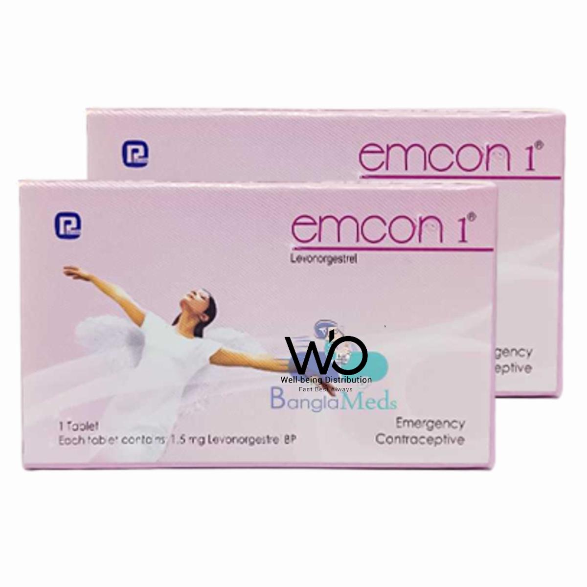 Emcon 1 for Women - 2 Pack Combo. 