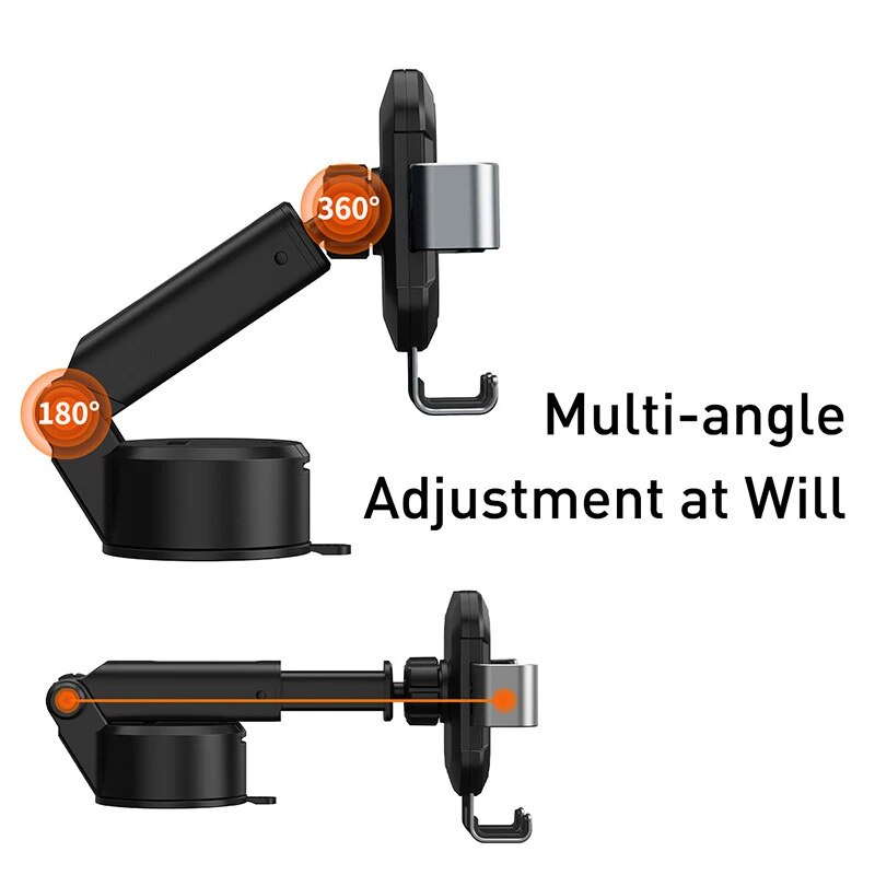 Baseus Gravity Car Phone Holder Adjustable Auto Support With Suction Base for iPhone Xiaomi Mobilephone Car Phone Mount Stand. 