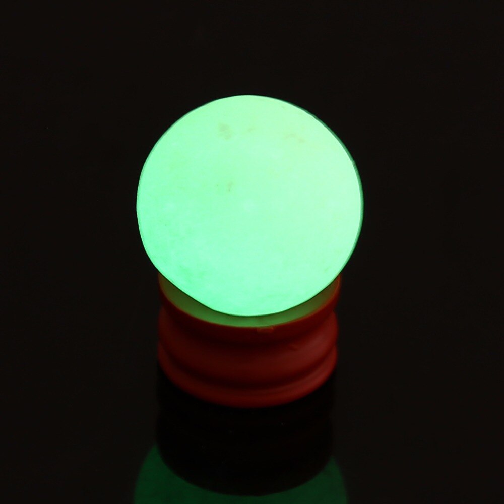 【Hey my home】35mm Natural Stone Green Glow in the Dark Calcite Glow Luminous Crystal Ball With Base The Dark Round Ball Hot. 
