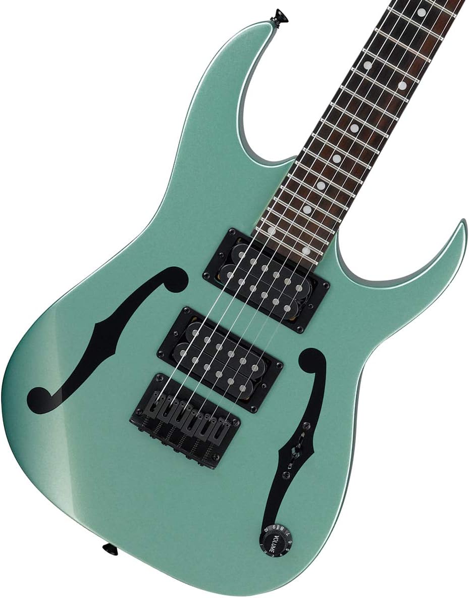 Ibanez Paul Gilbert Signature Mikro PGMM21 - Metallic Light Green. 
